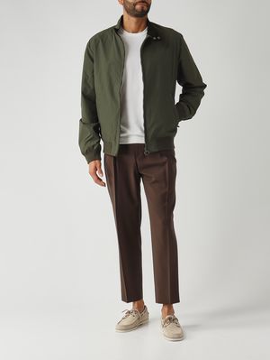 2. Giacca uomo Royston in nylon Oliva Scuro