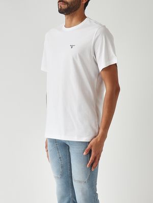 3. Camiseta de hombre de algodón Blanco