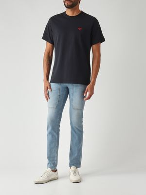 2. Men's cotton T-shirt Navy