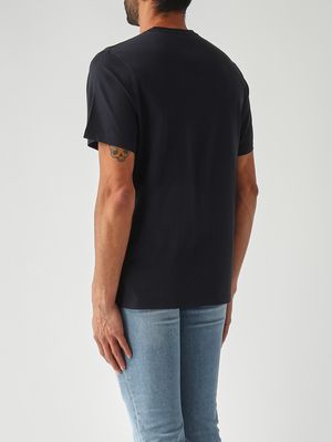 4. Men's cotton T-shirt Navy