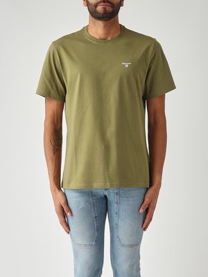 1. Camiseta de hombre de algodón Oliva