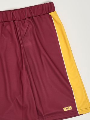 3. Boys' technical fabric shorts Red-Yellow
