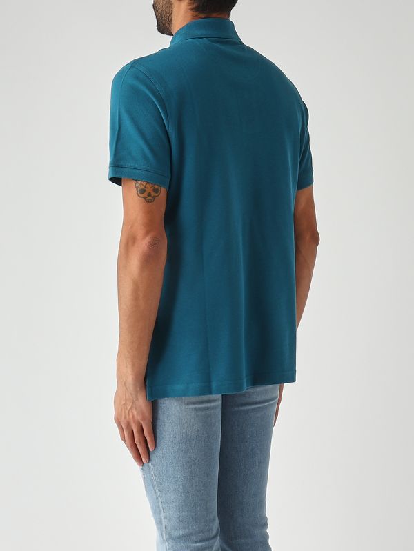 4. Men's cotton piqué polo shirt Oil Barbour mml0012