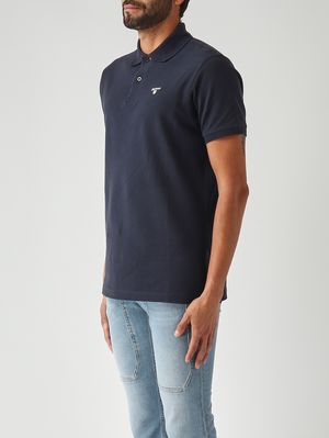 3. Polo de hombre de algodón piqué Azul marino