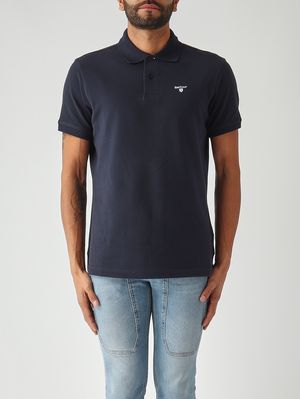 1. Polo de hombre de algodón piqué Azul marino
