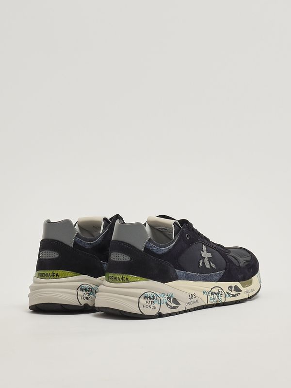 3. Herren-Sneaker Mase 25 8020 aus Leder und Nylon Marine Premiata mae08020