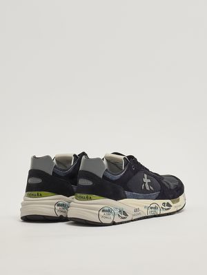 3. Herren-Sneaker Mase 25 8020 aus Leder und Nylon Marine