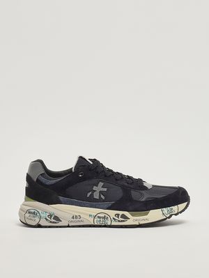 1. Herren-Sneaker Mase 25 8020 aus Leder und Nylon Marine