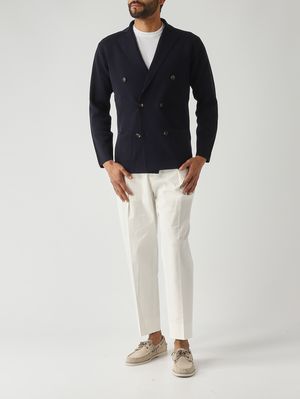 2. Herrenstrickjacke Marine