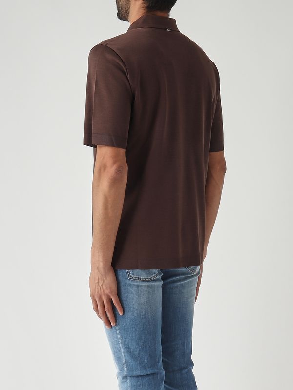 4. Polo uomo in cotone Moro Herno jv000004u52059