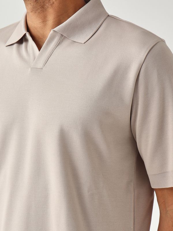 5. Polo homme en coton Tourterelle Herno jv000004u52059