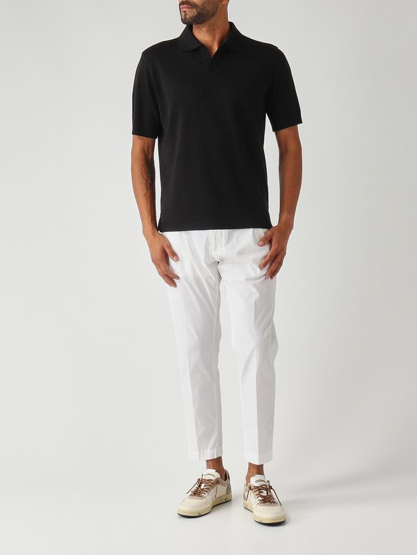 2. Polo de hombre de algodón Negro Herno jv000004u52059