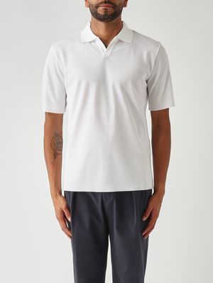 1. Polo de hombre de algodón Blanco