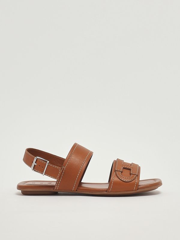 1. Sandale femme H685 en cuir Cuir Hogan hxw6850gc30kxt