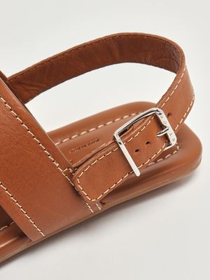 5. Sandale femme H685 en cuir Cuir
