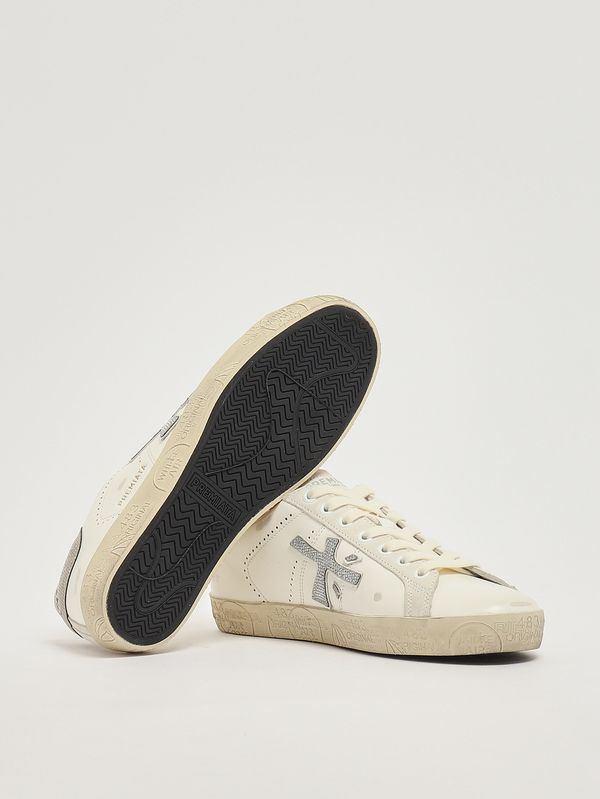 4. Sneakers donna Stevend 8127 in pelle Burro Premiata stevend8127