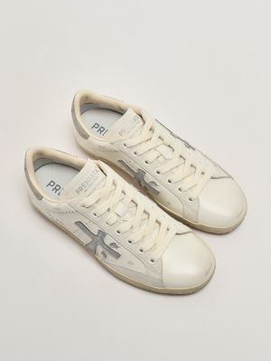 2. Sneakers donna Stevend 8127 in pelle Burro