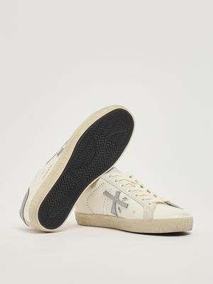 4. Sneakers donna Stevend 8127 in pelle Burro