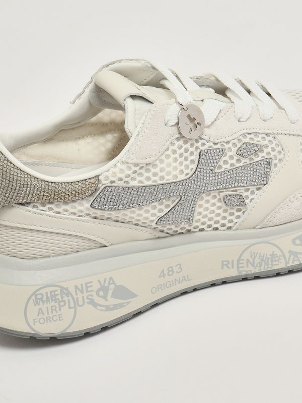 5. Damen-Sneaker Lauryn 8186 aus Leder und Funktionsgewebe Butter Premiata lauryn8186