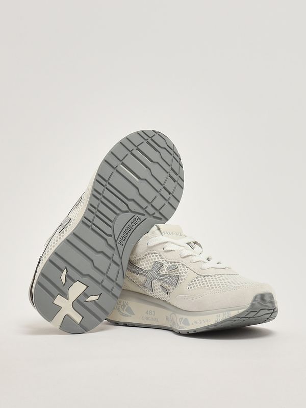 4. Damen-Sneaker Lauryn 8186 aus Leder und Funktionsgewebe Butter Premiata lauryn8186