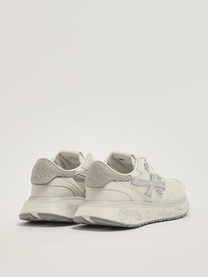 3. Damen-Sneaker Lauryn 8186 aus Leder und Funktionsgewebe Butter