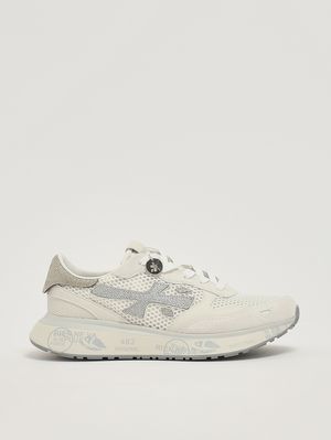 1. Damen-Sneaker Lauryn 8186 aus Leder und Funktionsgewebe Butter