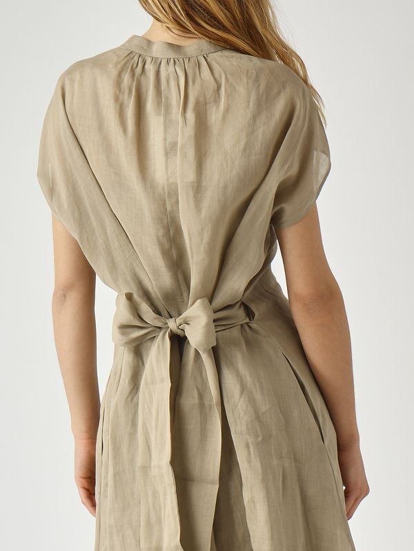 5. Robe en ramie pour femme Corde Meimeij m6ej07