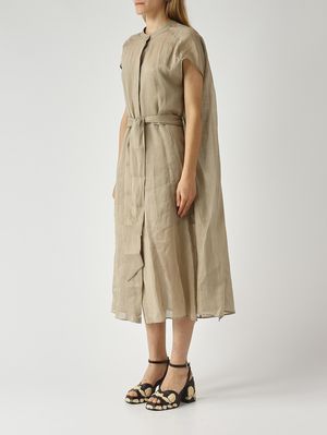 3. Robe en ramie pour femme Corde