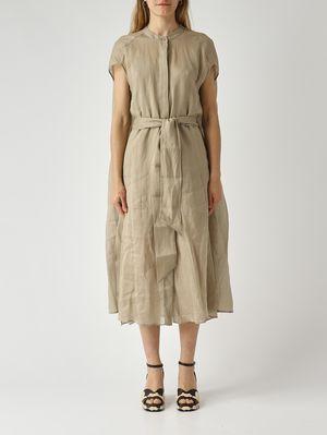 1. Robe en ramie pour femme Corde