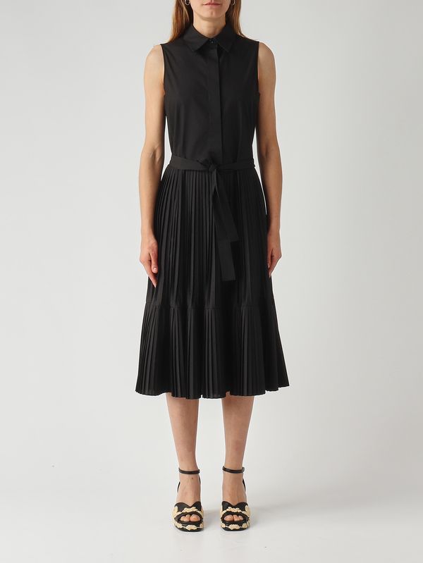 1. Abito donna in misto cotone Nero Meimeij m6el03