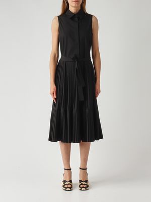 1. Abito donna in misto cotone Nero