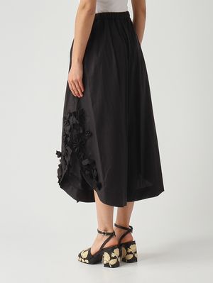 4. Women's cotton trousers Black