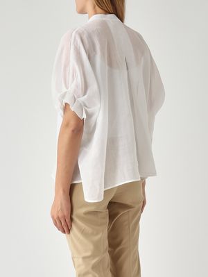 4. Camisa de mujer de ramio Blanco