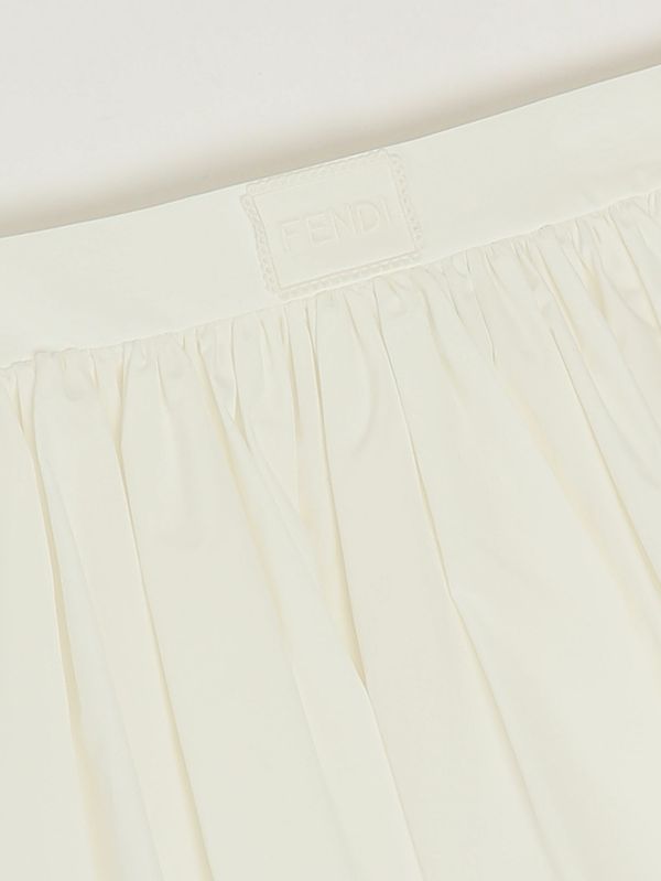 3. Falda de niña de algodón Yeso Fendi jfe207aexz