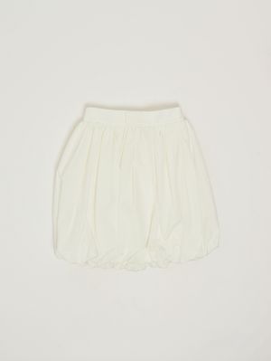 1. Falda de niña de algodón Yeso