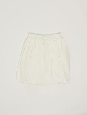 2. Falda de niña de algodón Yeso