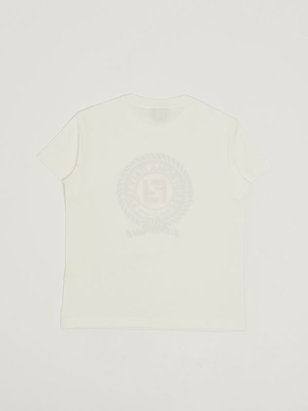 2. T-shirt en jersey de coton pour garçon Craie Fendi jmi5127aj