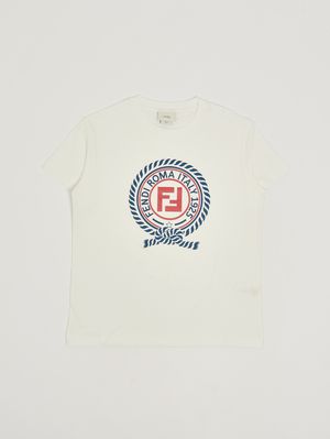 1. T-shirt en jersey de coton pour garçon Craie