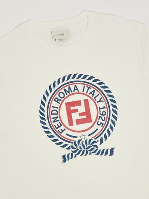 3. T-shirt en jersey de coton pour garçon Craie
