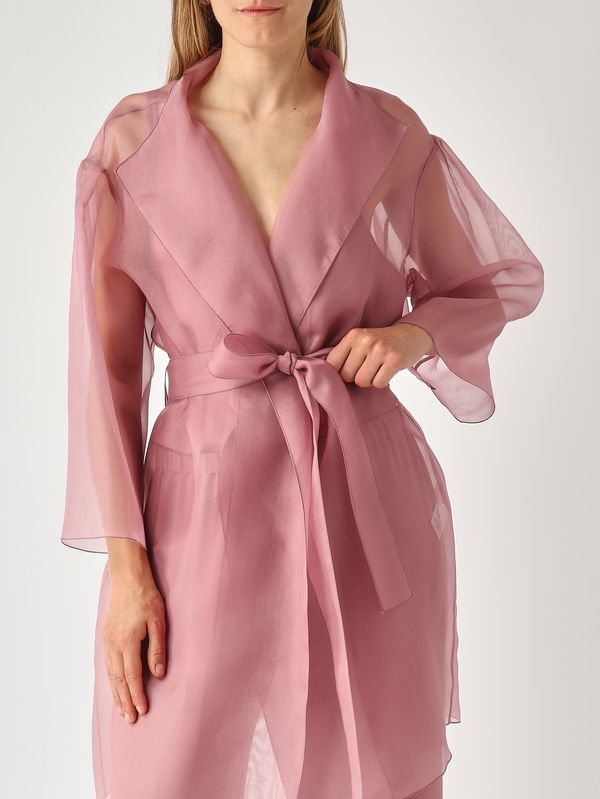 5. Giacca donna Gustav in seta Rosa Antico Antonelli q7967