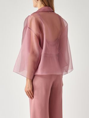 4. Emma Damenjacke aus Seide Antikrosa