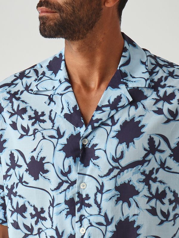5. Camisa de hombre Hadley de algodón Azul Altea 2654061