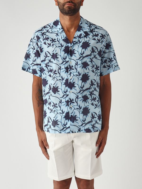 Camisa de hombre Hadley de algodón Azul Altea