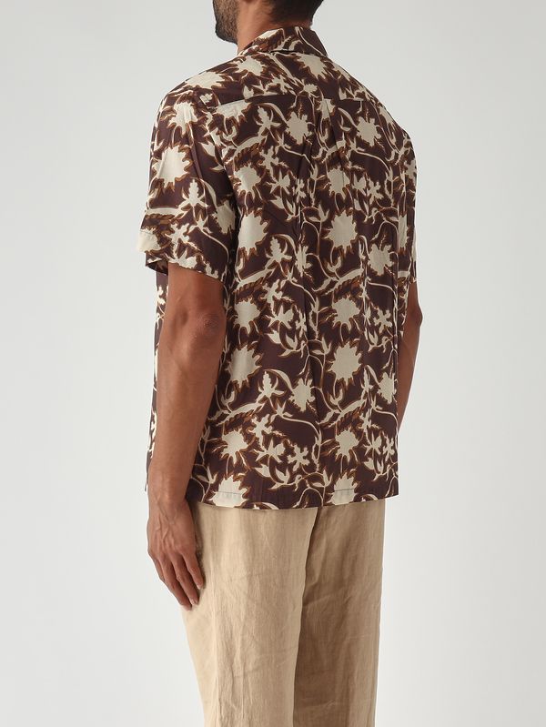 4. Camisa de hombre Hadley de algodón Marrón Altea 2654061