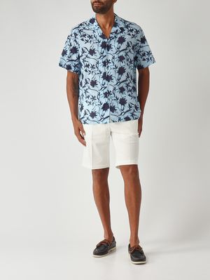2. Camisa de hombre Hadley de algodón Azul