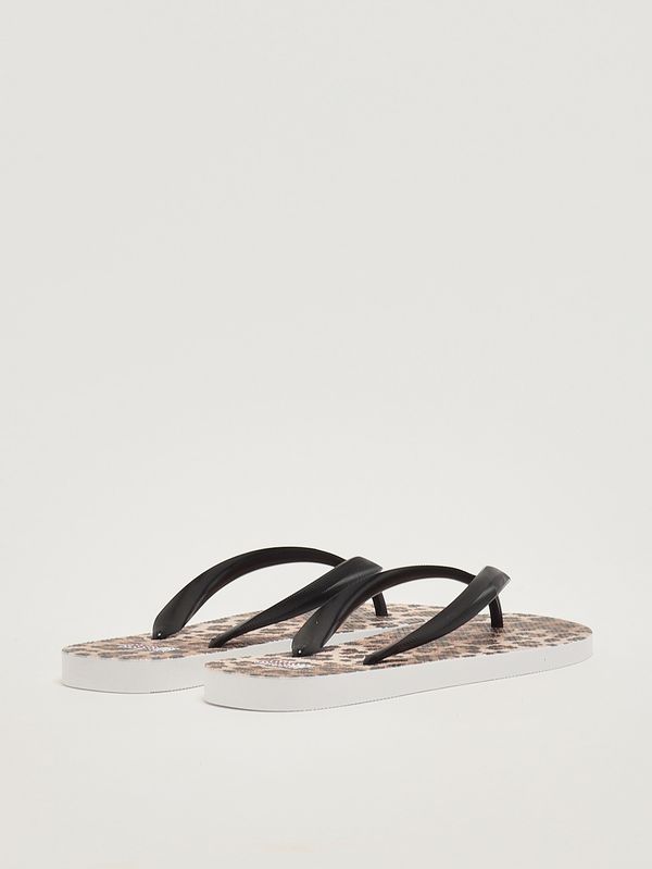 3. Alma Damen-Flip-Flops aus Gummi Animal-Print MC2 Saint Barth alm0001