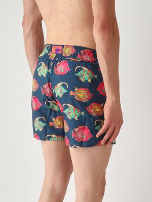 2. Men's technical fabric swim shorts Royal