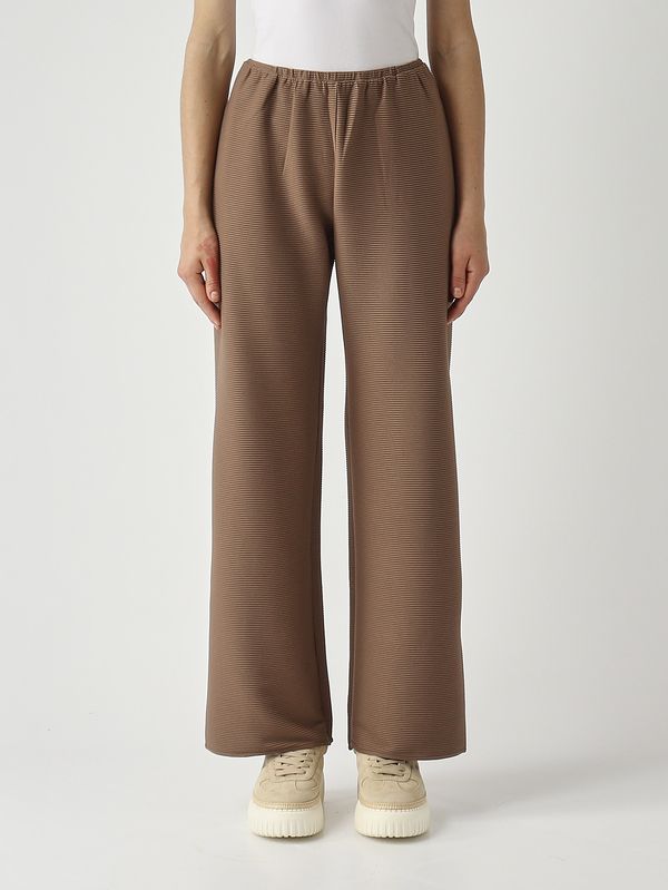 1. Pantalon femme Freccia en tissu technique Café MM Max Mara 2616781058600