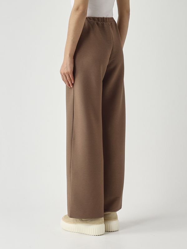 4. Pantalon femme Freccia en tissu technique Café MM Max Mara 2616781058600