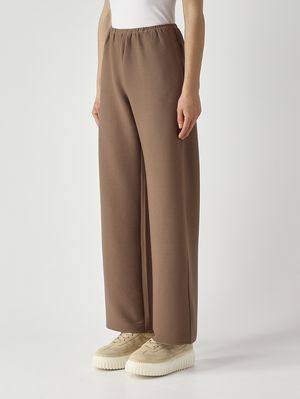 3. Pantalon femme Freccia en tissu technique Café
